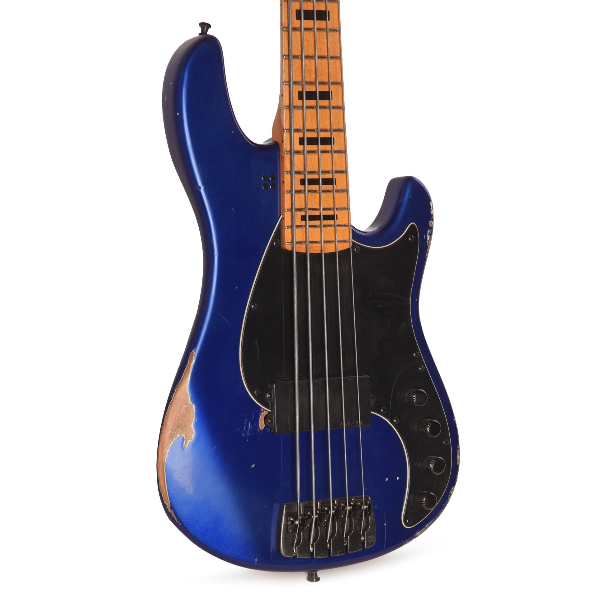 Sandberg California Central 5-String Extra Long Scale Hardcore Reserve San Remo Blue
