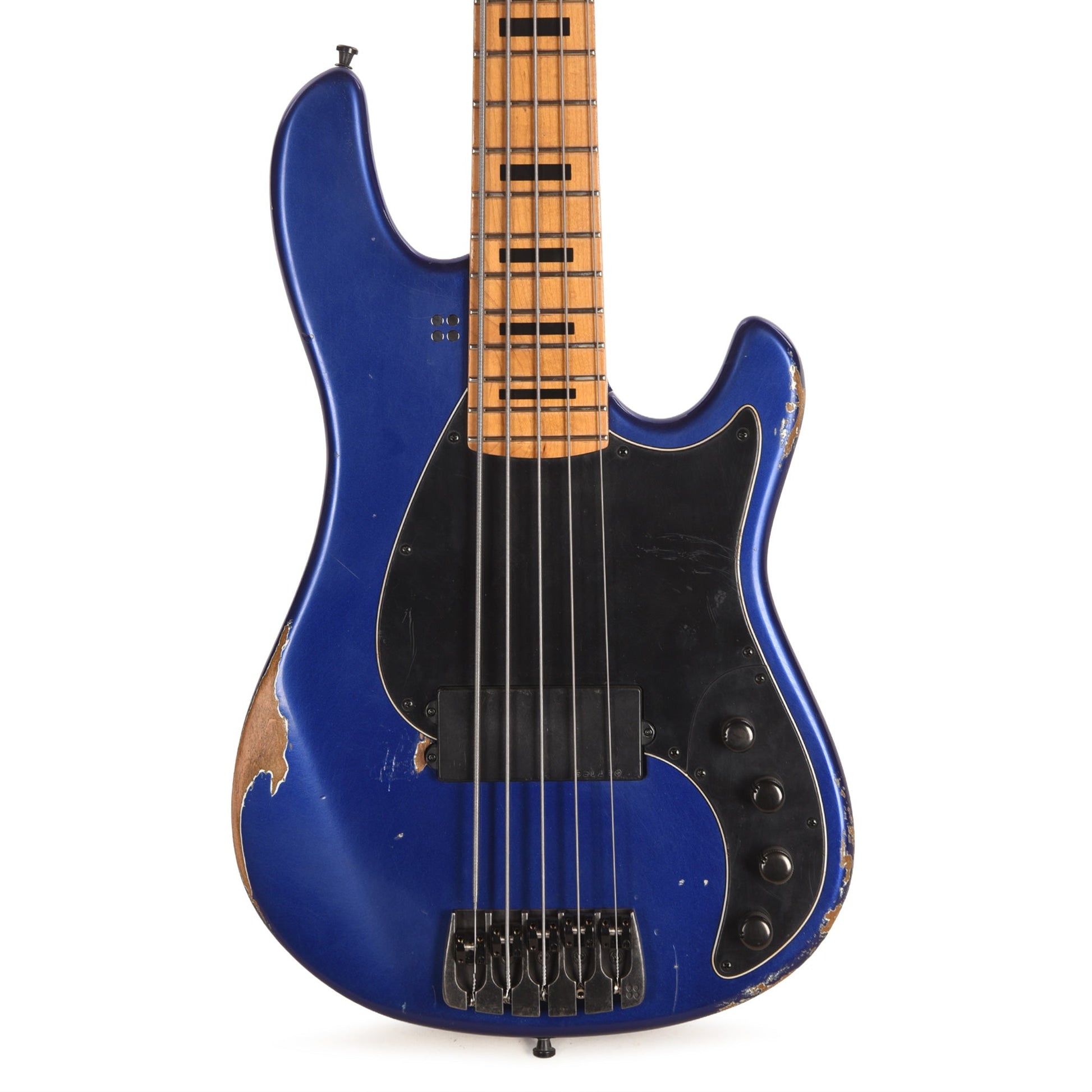 Sandberg California Central 5-String Extra Long Scale Hardcore Reserve San Remo Blue