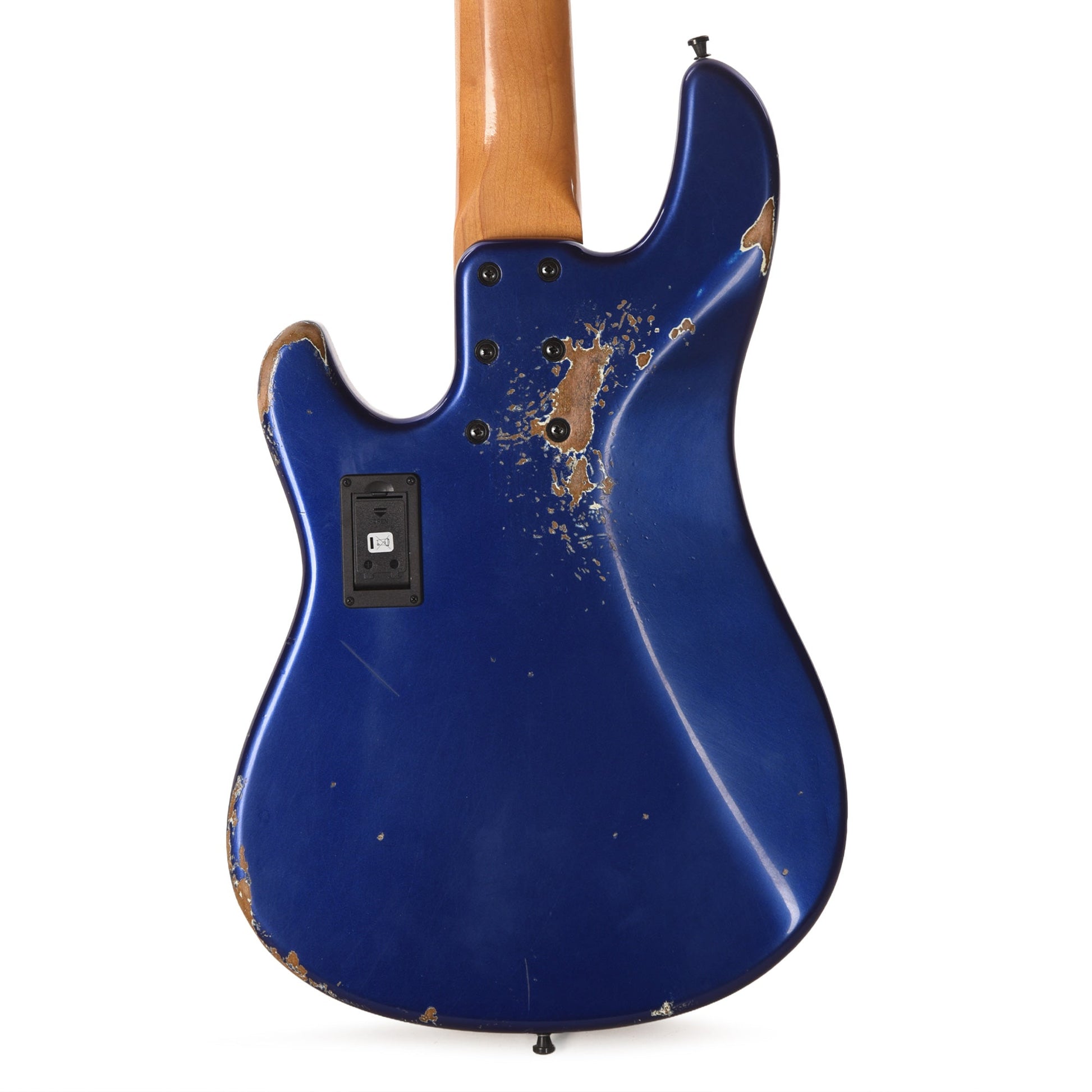 Sandberg California Central 5-String Extra Long Scale Hardcore Reserve San Remo Blue