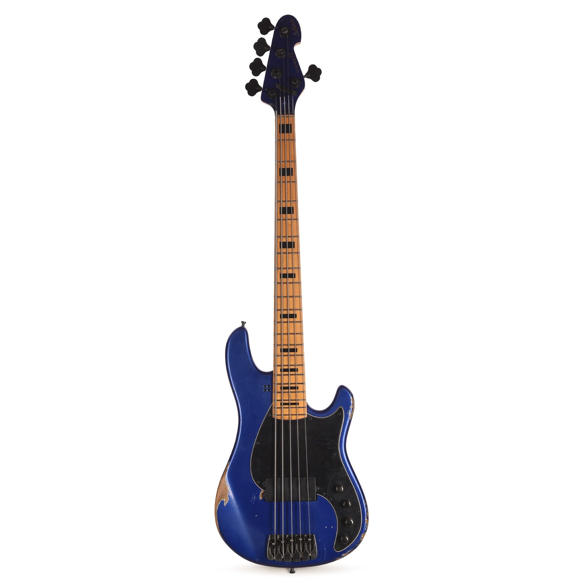 Sandberg California Central 5-String Extra Long Scale Hardcore Reserve San Remo Blue