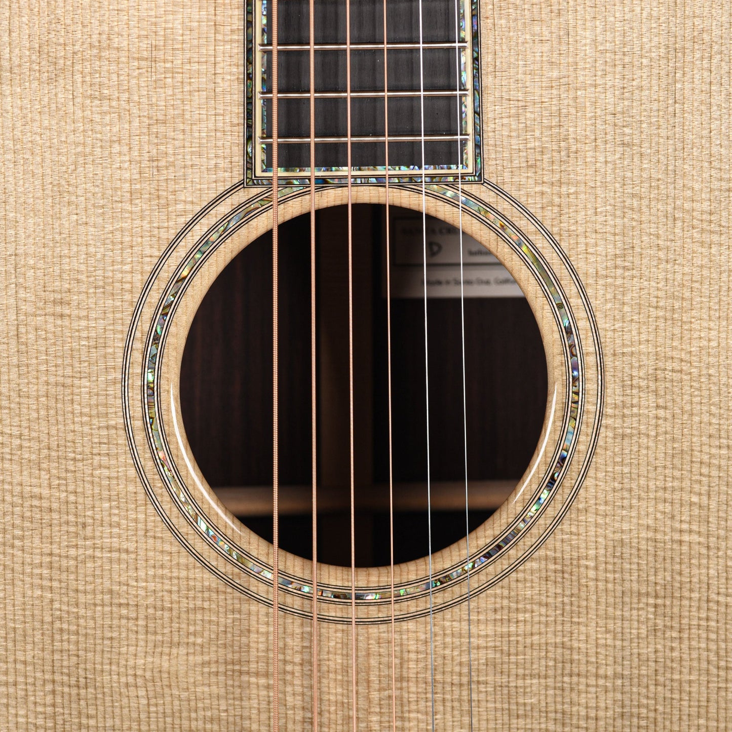 Santa Cruz D Blue Sitka Spruce/Indian Rosewood Natural
