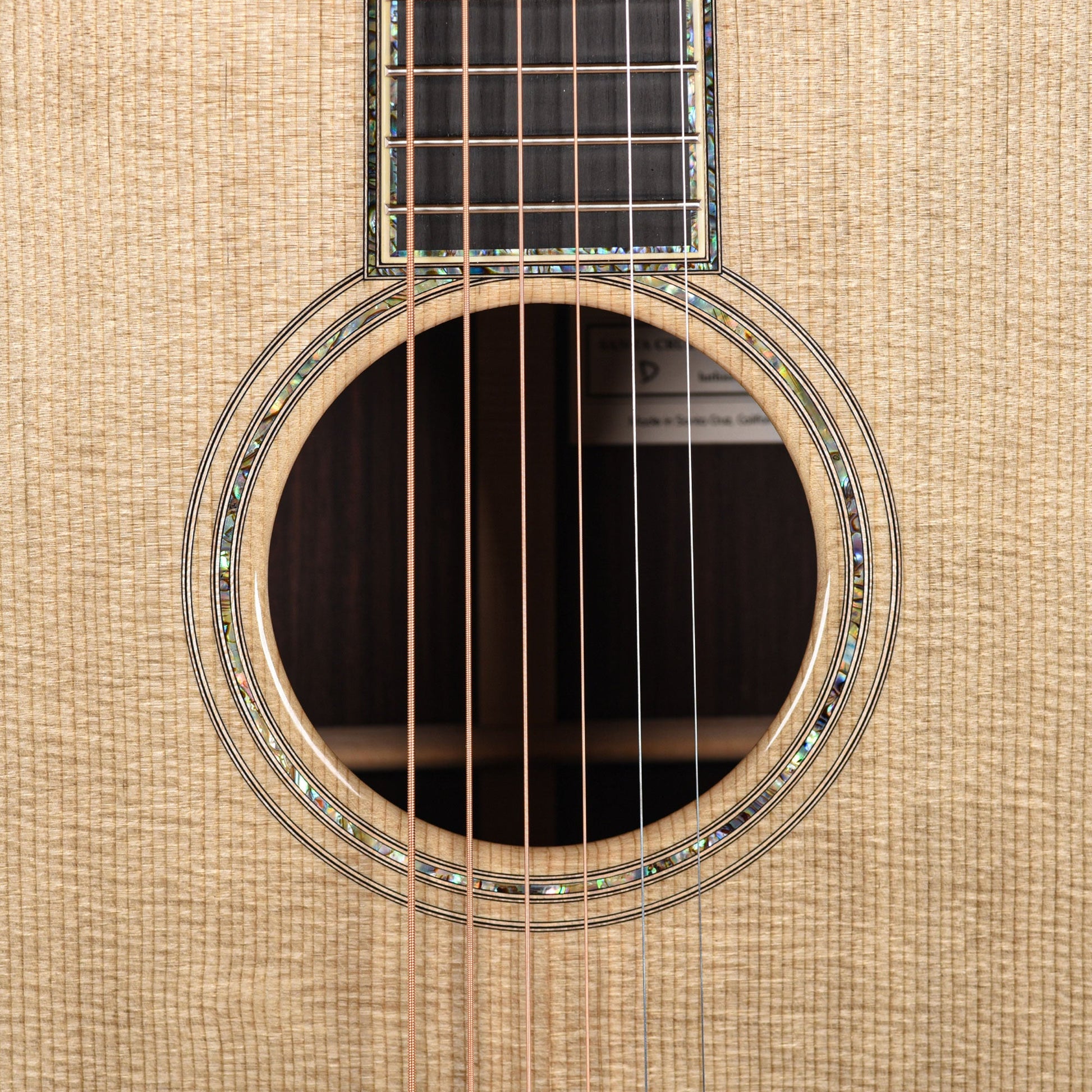 Santa Cruz D Blue Sitka Spruce/Indian Rosewood Natural