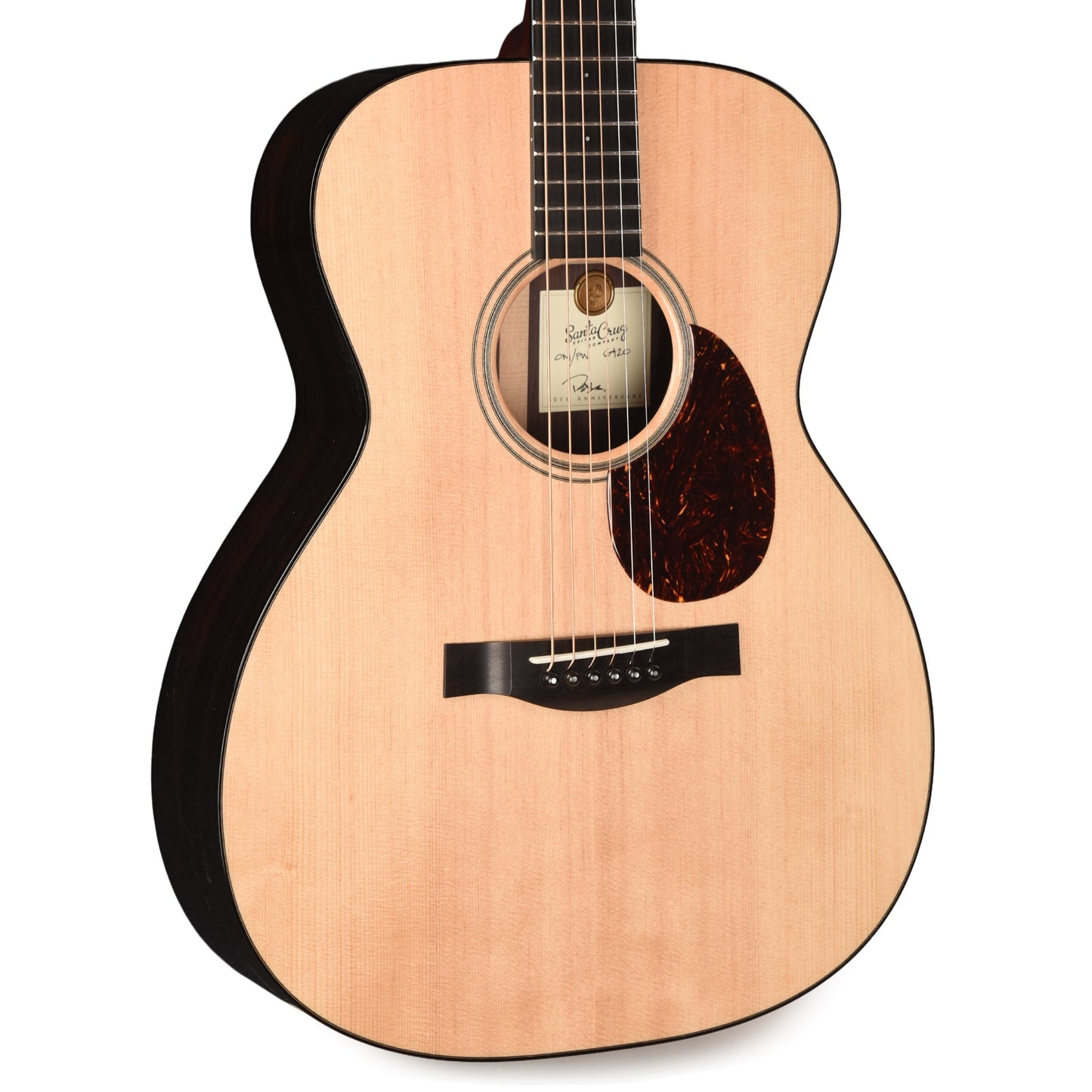 Santa Cruz Guitar Company 50th Anniversary OMPW Sitka Spruce/Indian Rosewood