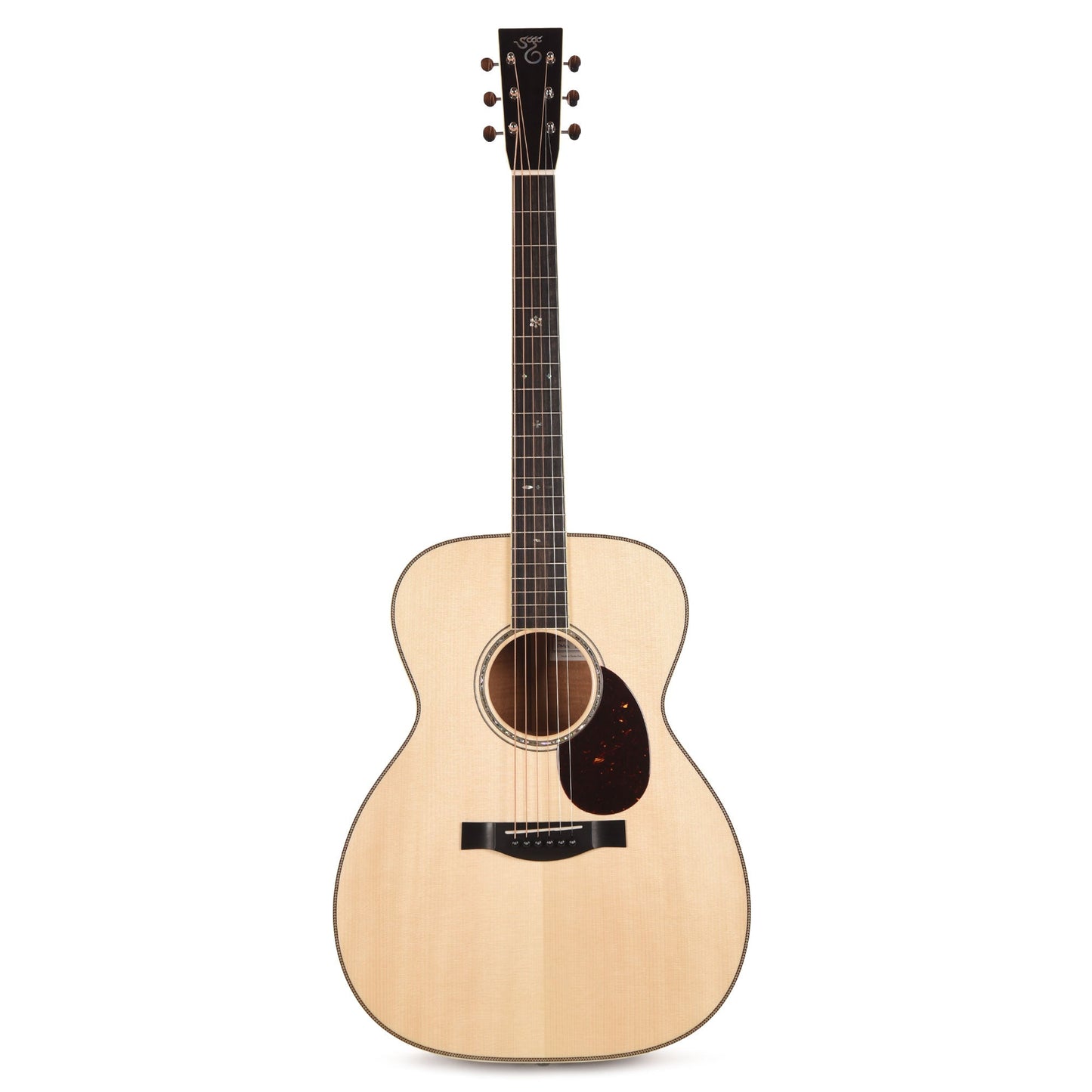 Santa Cruz OM Grand Old Growth Adirondack Spruce/Flamed Mahogany Natural