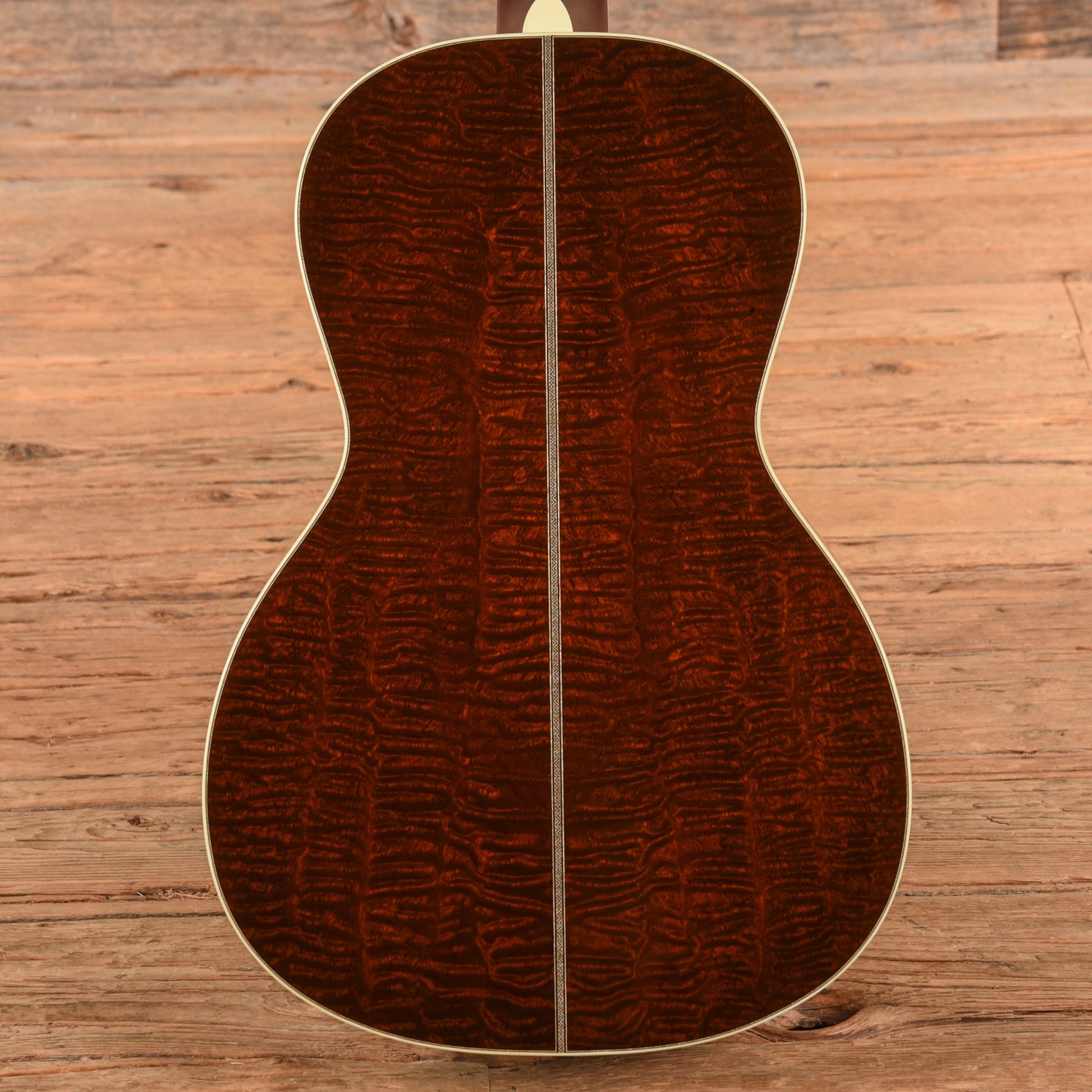 Santa Cruz Style 1 Bearclaw European Spruce/Figured Sapele Natural