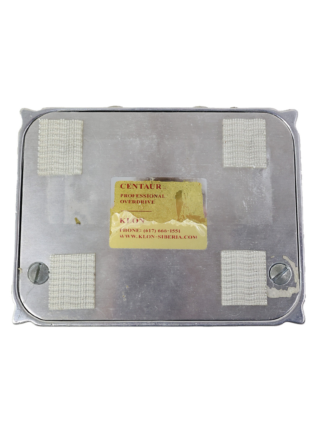 Original Klon Centaur Silver "Non-Horsie" - USA 1999