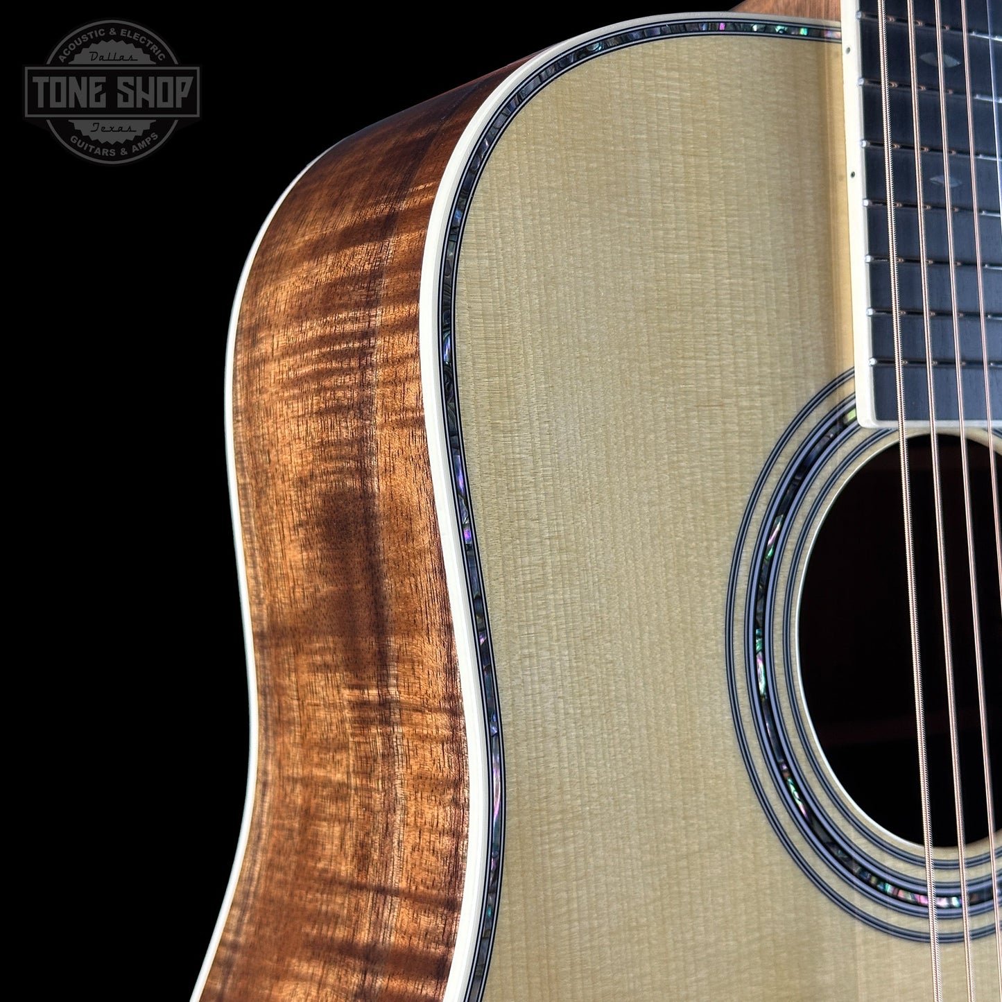 Martin Custom Shop Dread 41 Style Adirondack / Exceptional Broad Figure Koa w/case 2964099