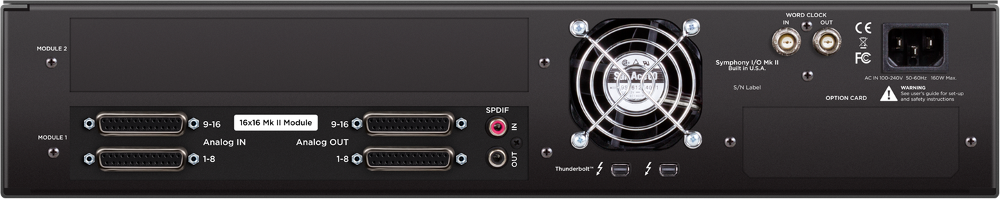 Apogee Symphony I/O MK II HD 16x16 + 8 Mic Preamps