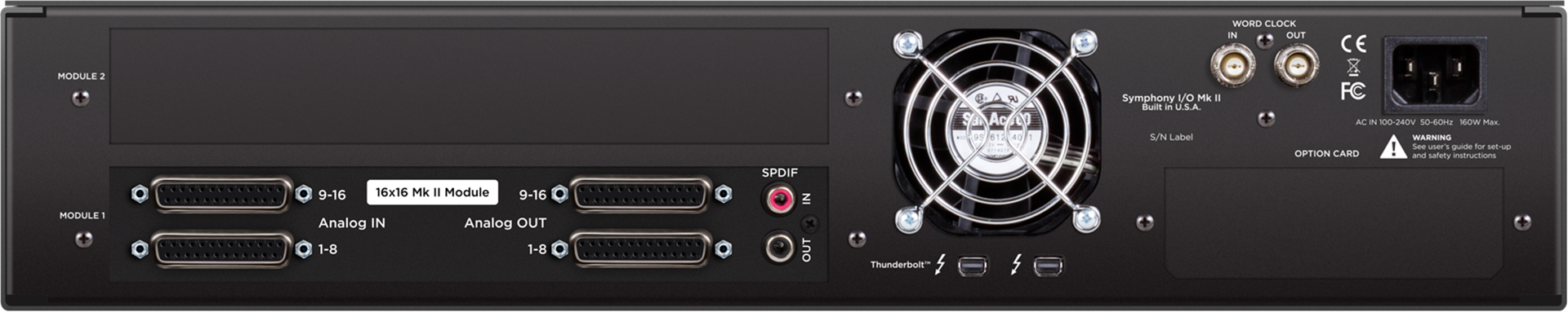 Apogee Symphony I/O MK II HD 16x16 + 8 Mic Preamps