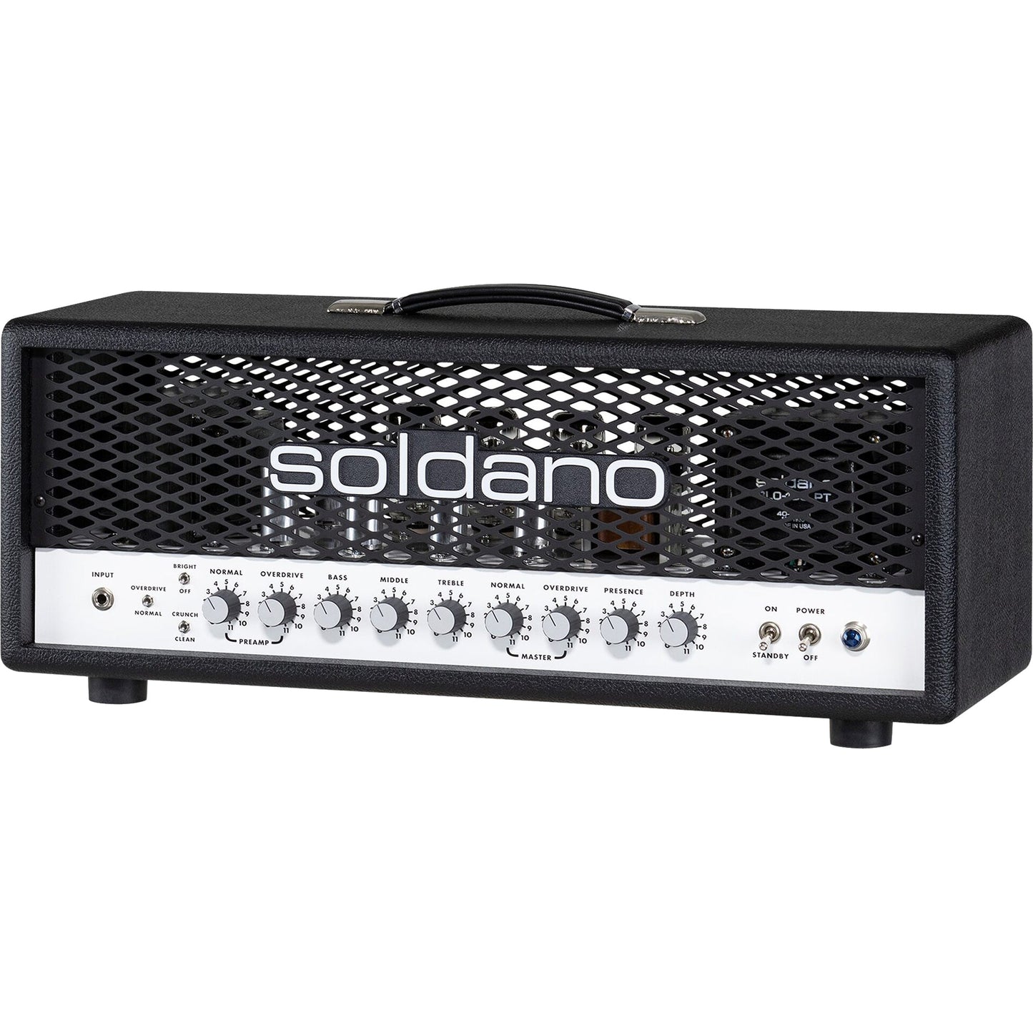 Soldano SLO-100 Super Lead Overdrive 100-watt Tube Head - Metal Grille