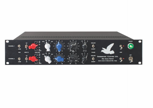 Thermionic Culture Snow Petrel 2 Channel Ribbon Mic Pre