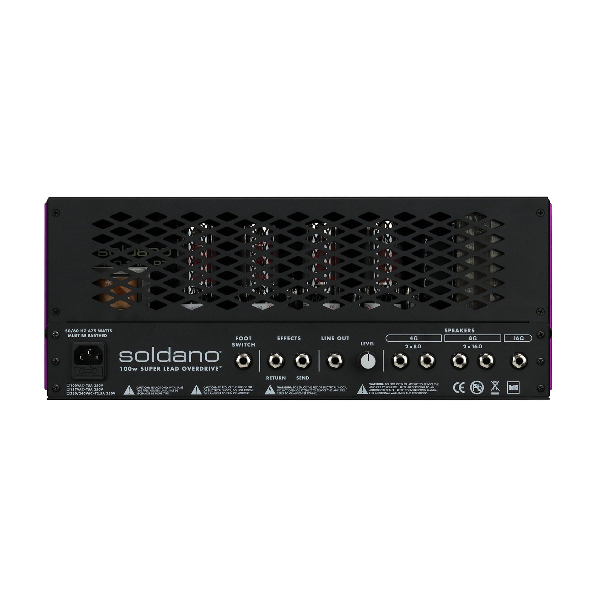 Soldano SLO-100R 100w Super Lead Overdrive Rackmount Amplifier Limited Edition
