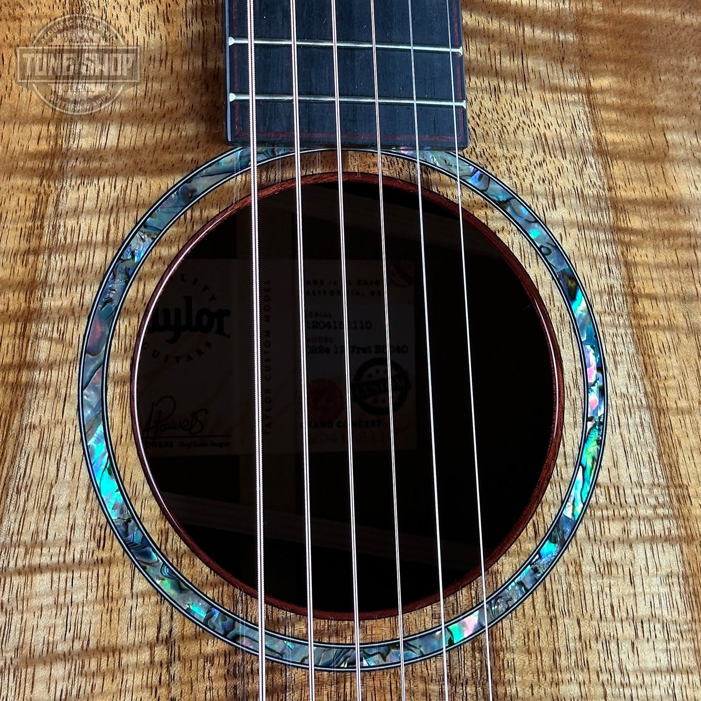 Taylor Custom Grand Concert AA Koa w/case