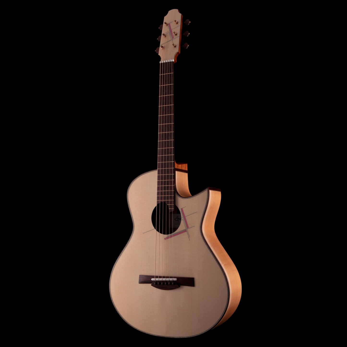 Spohn OM-C 12 Fret Fur die Katz Swiss Cherry/Swiss Moon Spruce