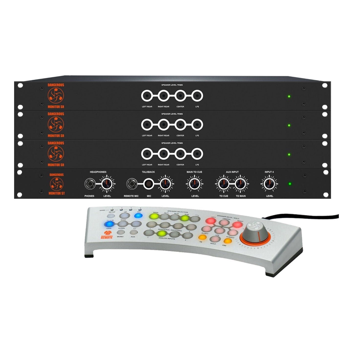 Dangerous Music Monitor ST Atmos System with Monitor ST w/Remote & 3 Monitor SR