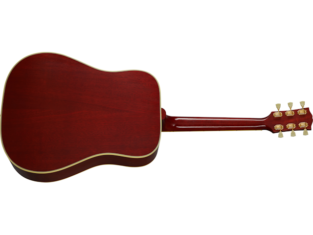 Gibson 1960 Hummingbird, Adj Saddle, Heritage Cherry Sunburst