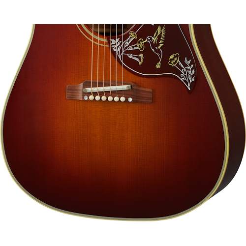 Gibson 1960 Hummingbird, Adj Saddle, Heritage Cherry Sunburst