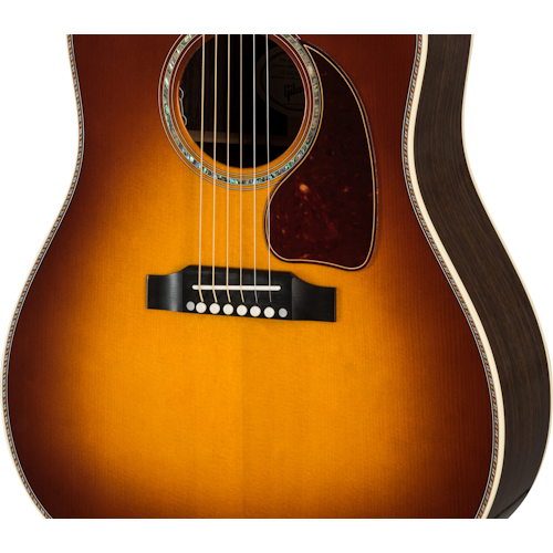 Gibson Custom J-45 Deluxe Rosewood, Left-Handed, Rosewood Burst