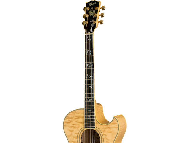 Gibson 30th Anniversary Starburst, Transparent Amber (Gibson Hardshell Case Included), Triple Antique
