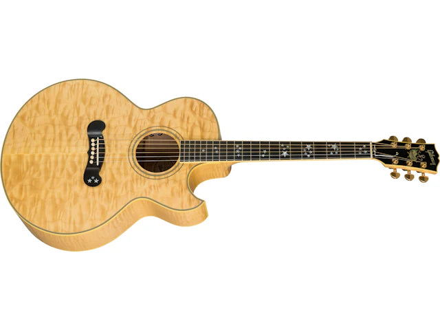Gibson 30th Anniversary Starburst, Transparent Amber (Gibson Hardshell Case Included), Triple Antique
