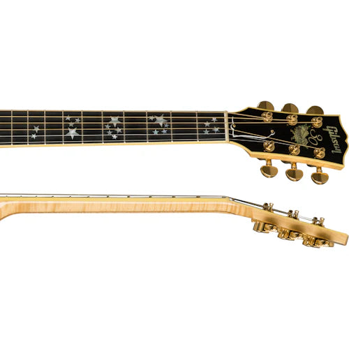 Gibson 30th Anniversary Starburst, Transparent Amber (Gibson Hardshell Case Included), Triple Antique