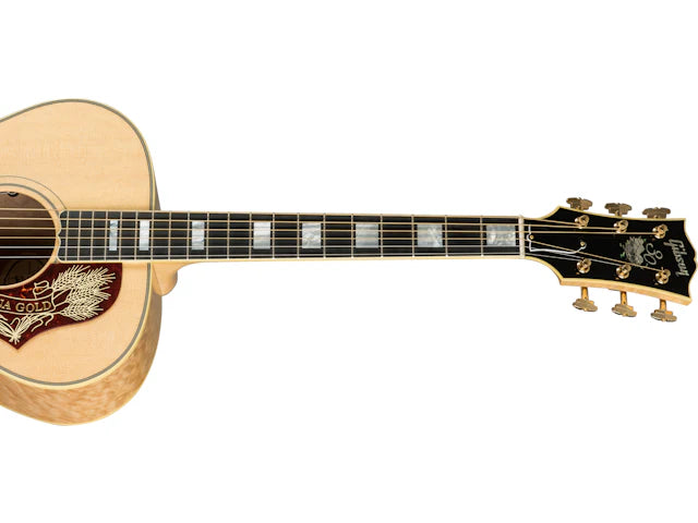 Gibson 30th Anniversary Montana Gold, Antique Natural (Gibson Hardshell Case Included)