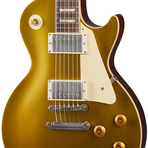 Gibson Custom 1957 Les Paul Goldtop Darkback Reissue, Light Aged, Double Gold with Dark Back