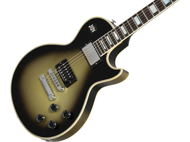 Gibson Custom Adam Jones 1979 V2 Les Paul Custom (Aged & Signed), Antique Silverburst