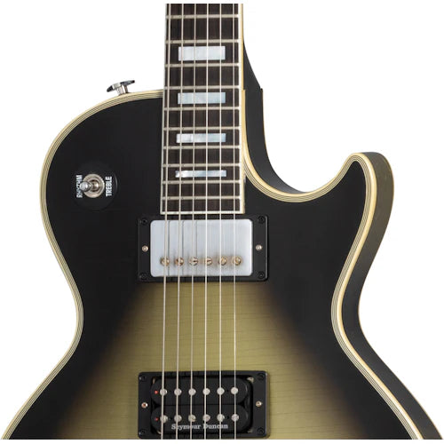 Gibson Custom Adam Jones 1979 V2 Les Paul Custom (Aged & Signed), Antique Silverburst
