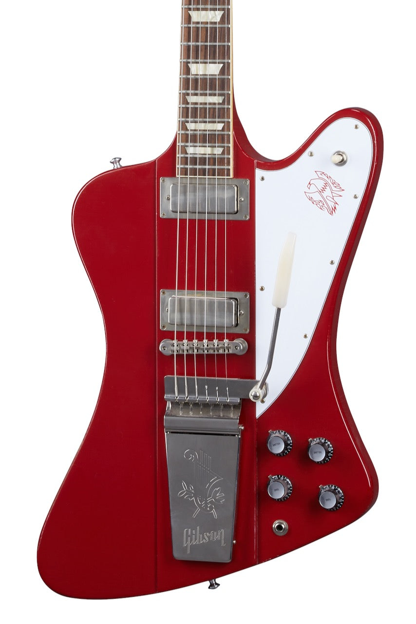 Gibson Custom Murphy Lab 1963 Firebird V With Maestro Vibrola Cardinal Red Light Aged