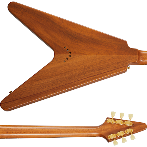 Gibson Custom 1958 Mahogany Flying V Reissue VOS, Walnut