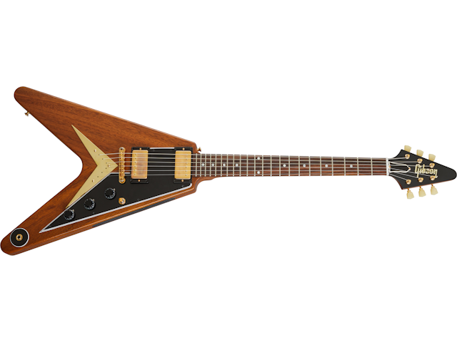 Gibson Custom 1958 Mahogany Flying V Reissue VOS, Walnut