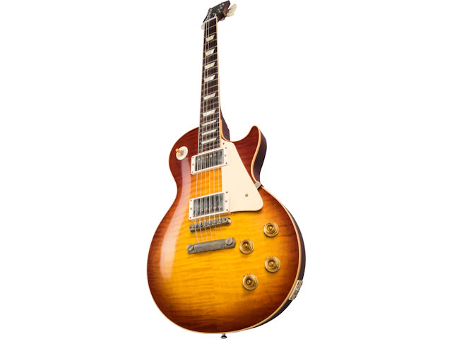 Gibson Custom 60th Anniversary 1959 Les Paul Standard, Cherry Teaburst (Brown/Pink Lifton Reissue 5-Latch Case Included)