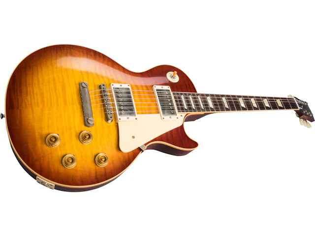 Gibson Custom 60th Anniversary 1959 Les Paul Standard, Cherry Teaburst (Brown/Pink Lifton Reissue 5-Latch Case Included)