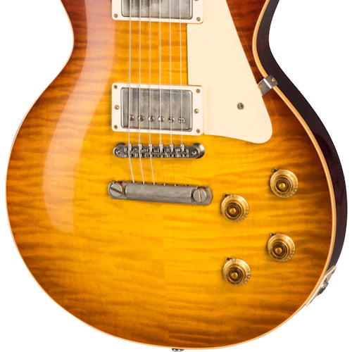 Gibson Custom 60th Anniversary 1959 Les Paul Standard, Orange Sunset Fade (Brown/Pink Lifton Reissue 5-Latch Case Included)