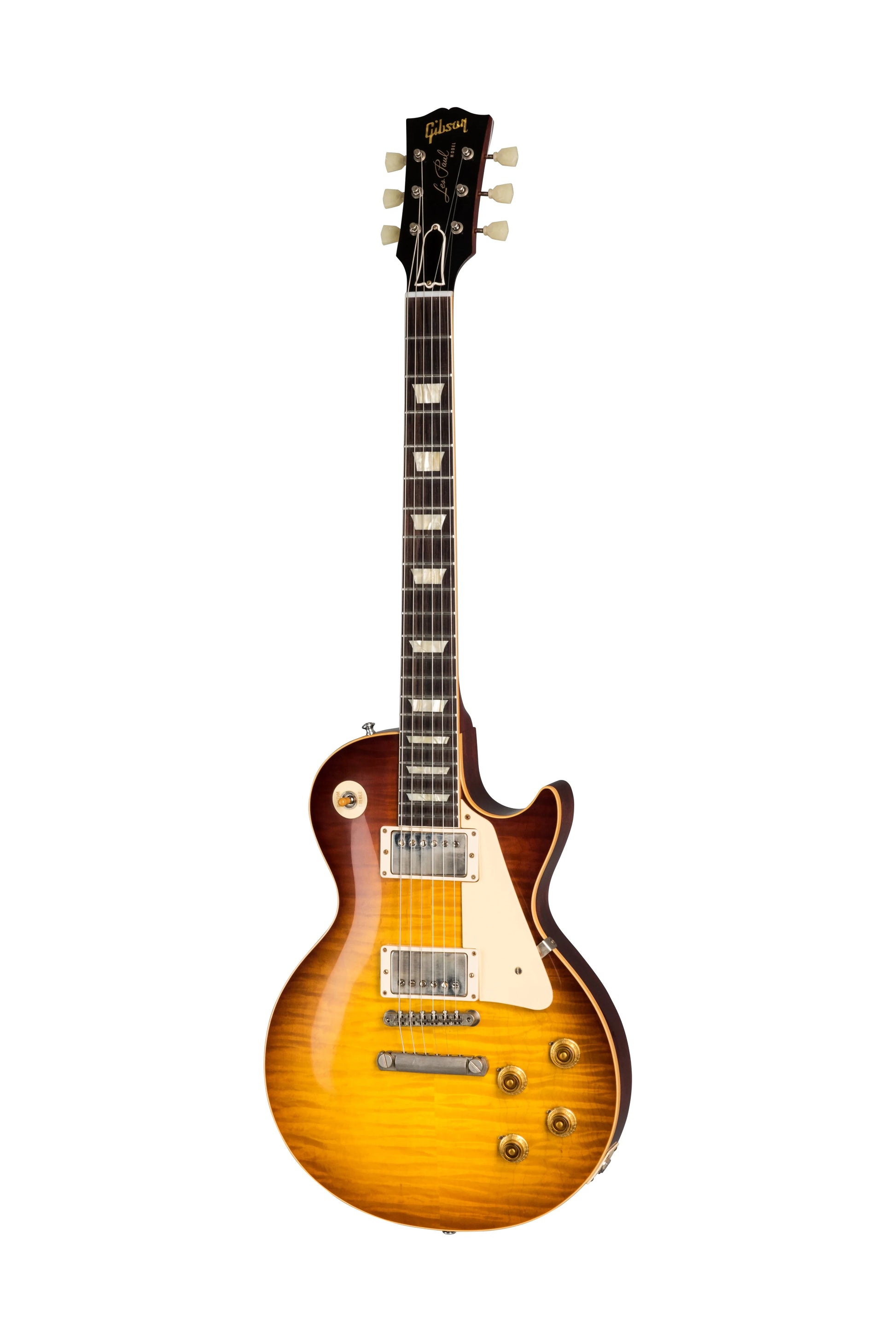 Gibson Custom 60th Anniversary 1959 Les Paul Standard, Slow Iced Tea Fade (Brown/Pink Lifton Reissue 5-Latch Case Included)