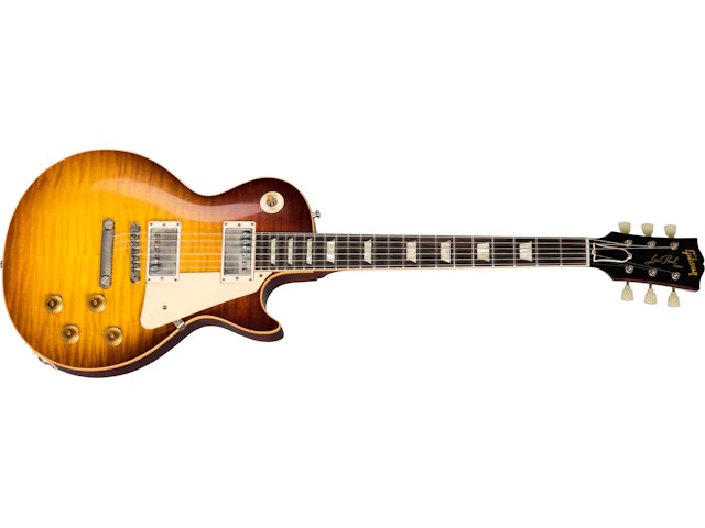 Gibson Custom 60th Anniversary 1959 Les Paul Standard, Slow Iced Tea Fade (Brown/Pink Lifton Reissue 5-Latch Case Included)
