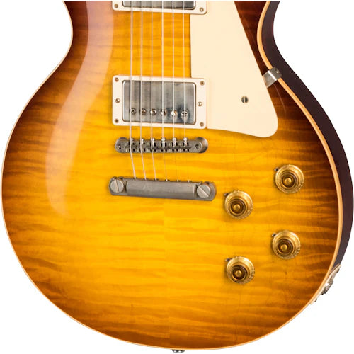 Gibson Custom 60th Anniversary 1959 Les Paul Standard, Slow Iced Tea Fade (Brown/Pink Lifton Reissue 5-Latch Case Included)