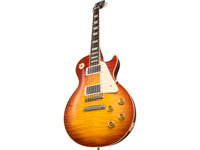 Gibson Custom 60th Anniversary 1959 Les Paul Standard, Sunrise Teaburst (Brown/Pink Lifton Reissue 5-Latch Case Included)