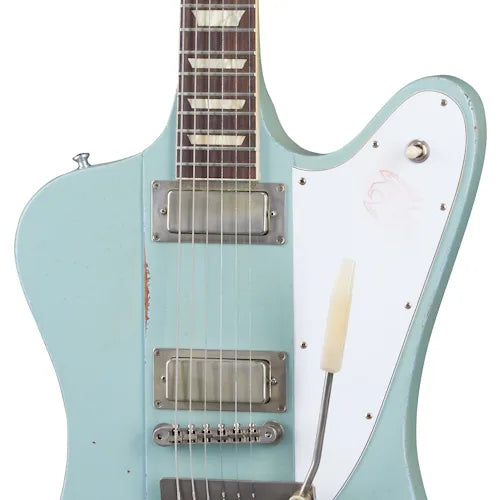 Gibson Custom 1963 Firebird V with Maestro Vibrola, Heavy Aged, Antique Frost Blue