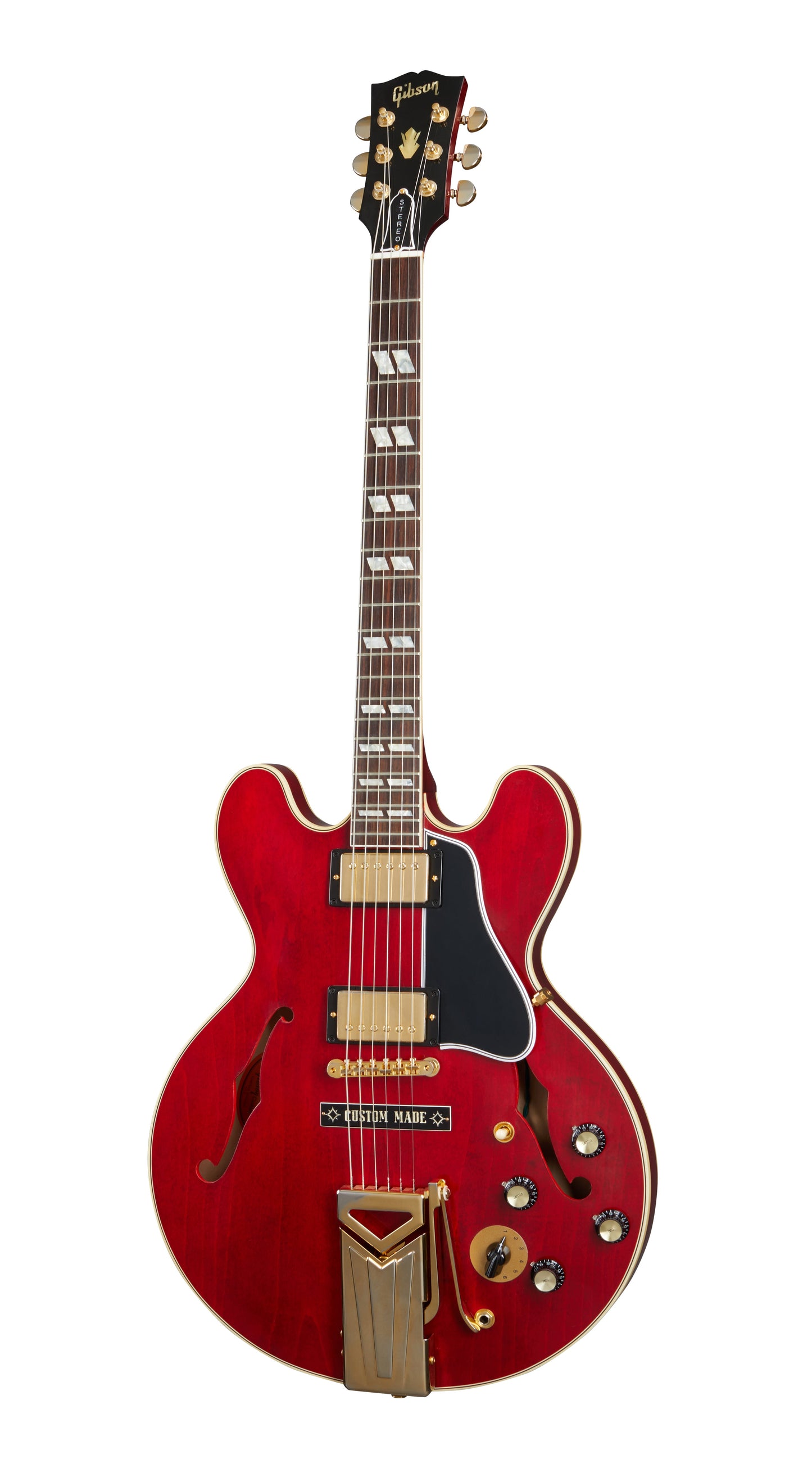 Gibson Custom Marcus King 1962 ES-345 With Sideways Vibrola, Sixties Cherry