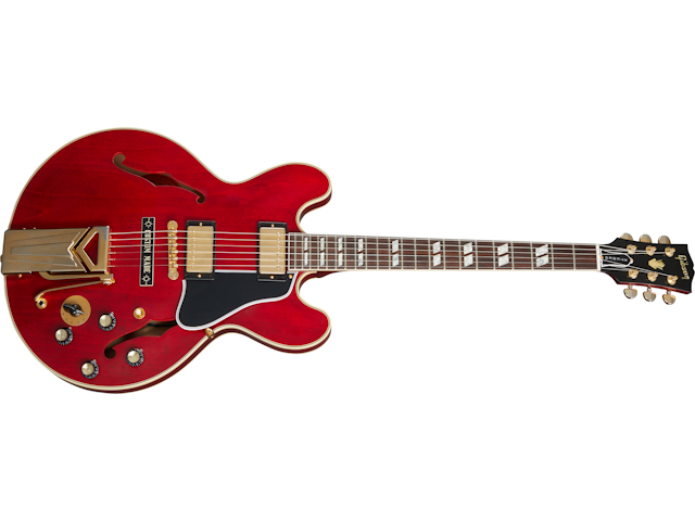 Gibson Custom Marcus King 1962 ES-345 With Sideways Vibrola, Sixties Cherry