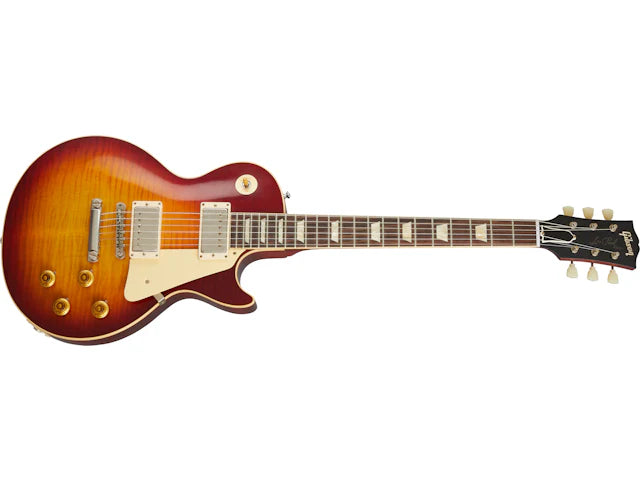 Gibson Custom 60th Anniversary 1960 Les Paul Standard V1 VOS, Deep Cherry Sunburst, V1 Deep Cherry Sunburst