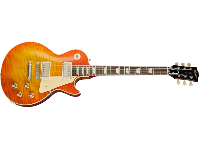Gibson Custom 60th Anniversary 1960 Les Paul Standard V2 VOS, Orange Lemon Fade, V2 Orange Lemon Fade