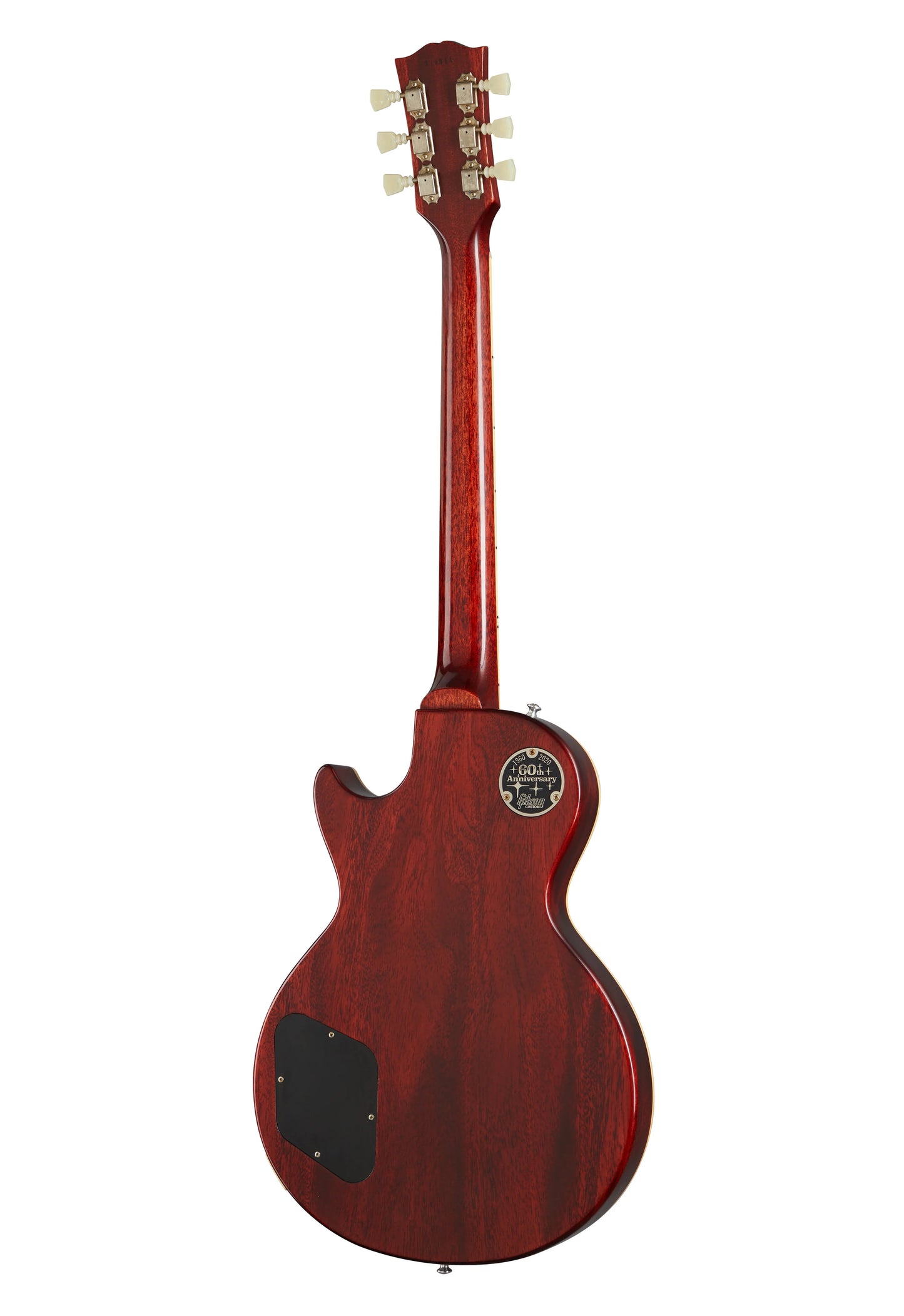 Gibson Custom 60th Anniversary 1960 Les Paul Standard V3 VOS, Washed Bourbon Burst, V3 Washed Bourbon Burst
