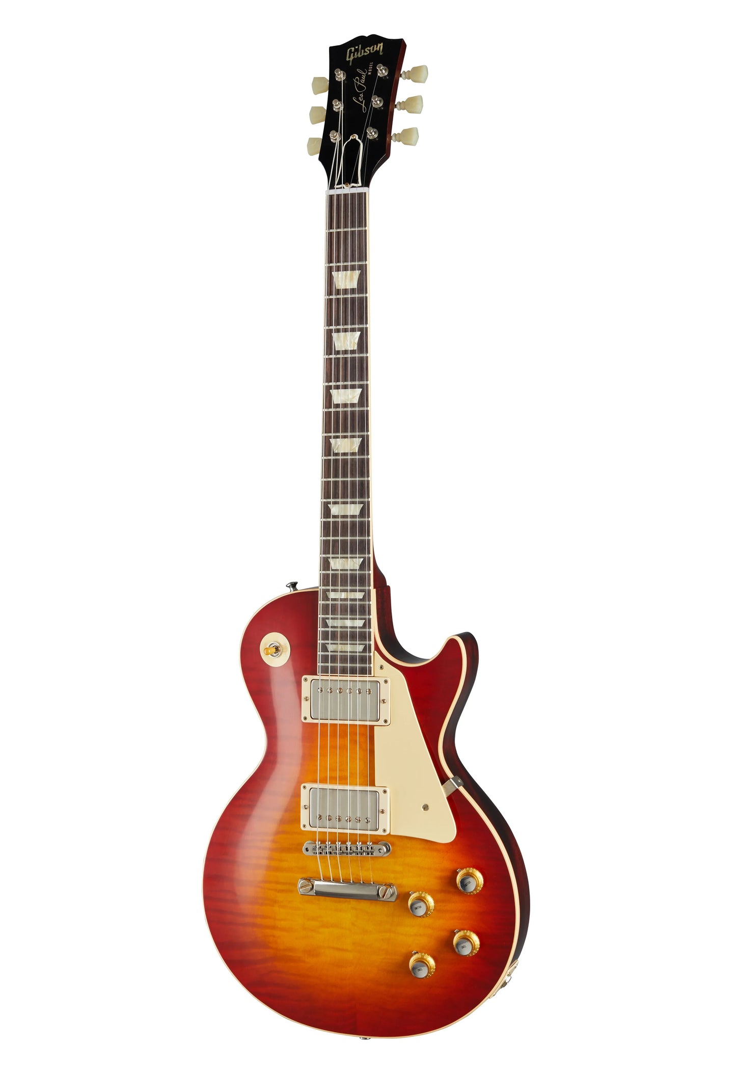 Gibson Custom 60th Anniversary 1960 Les Paul Standard V3 VOS, Wide Tomato Burst, V3 Wide Tomato Burst