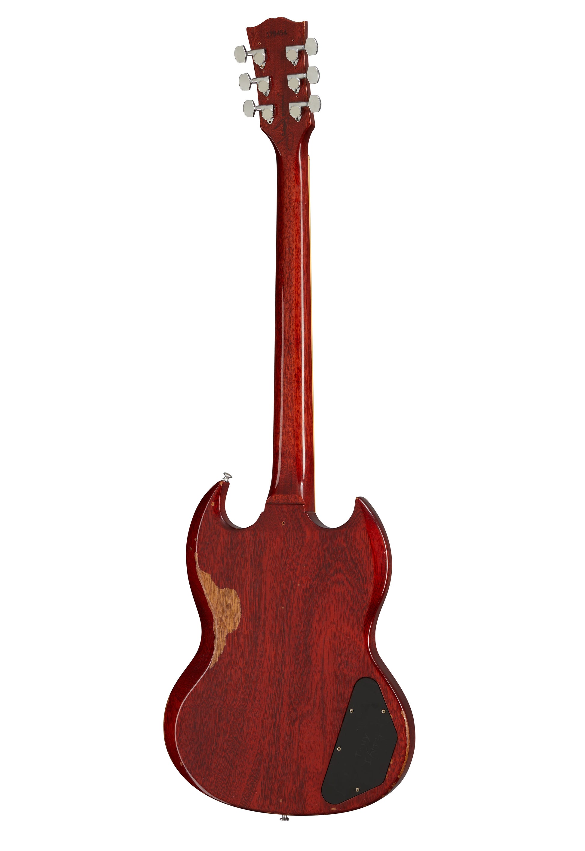 Gibson Custom Tony Iommi "Monkey" 1964 SG Special Replica, Left-Handed Aged / Signed, Left-Handed Aged/Signed