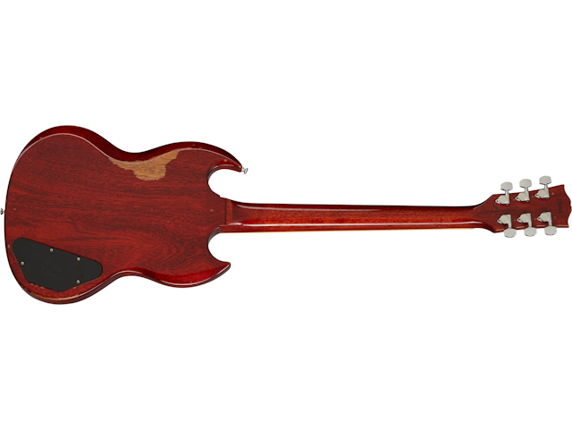 Gibson Custom Tony Iommi "Monkey" 1964 SG Special Replica, Left-Handed Aged / Signed, Left-Handed Aged/Signed