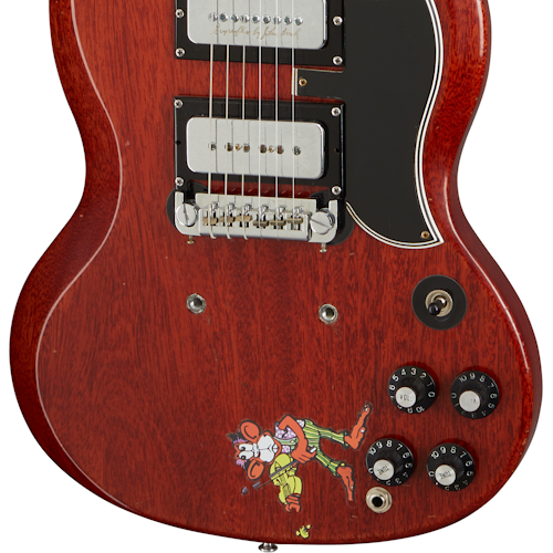 Gibson Custom Tony Iommi "Monkey" 1964 SG Special Replica, Right-Handed Aged / Signed, Right-Handed Aged/Signed
