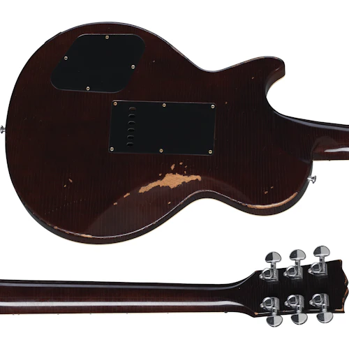 Gibson Custom Joe Perry "Gold Rush" Les Paul Axcess, Aged Antique Gold (Aged Brown/Pink Reissue 5-Latch Case Included)